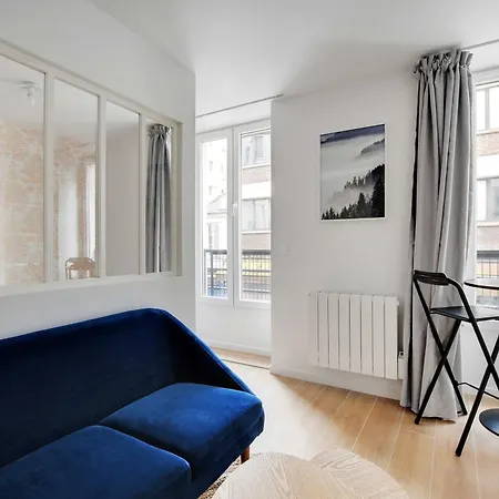 Charming And Bright Large Studio Menilmontant *