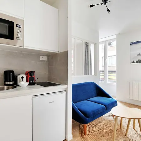 Appartamento Charming And Bright Large Studio Menilmontant